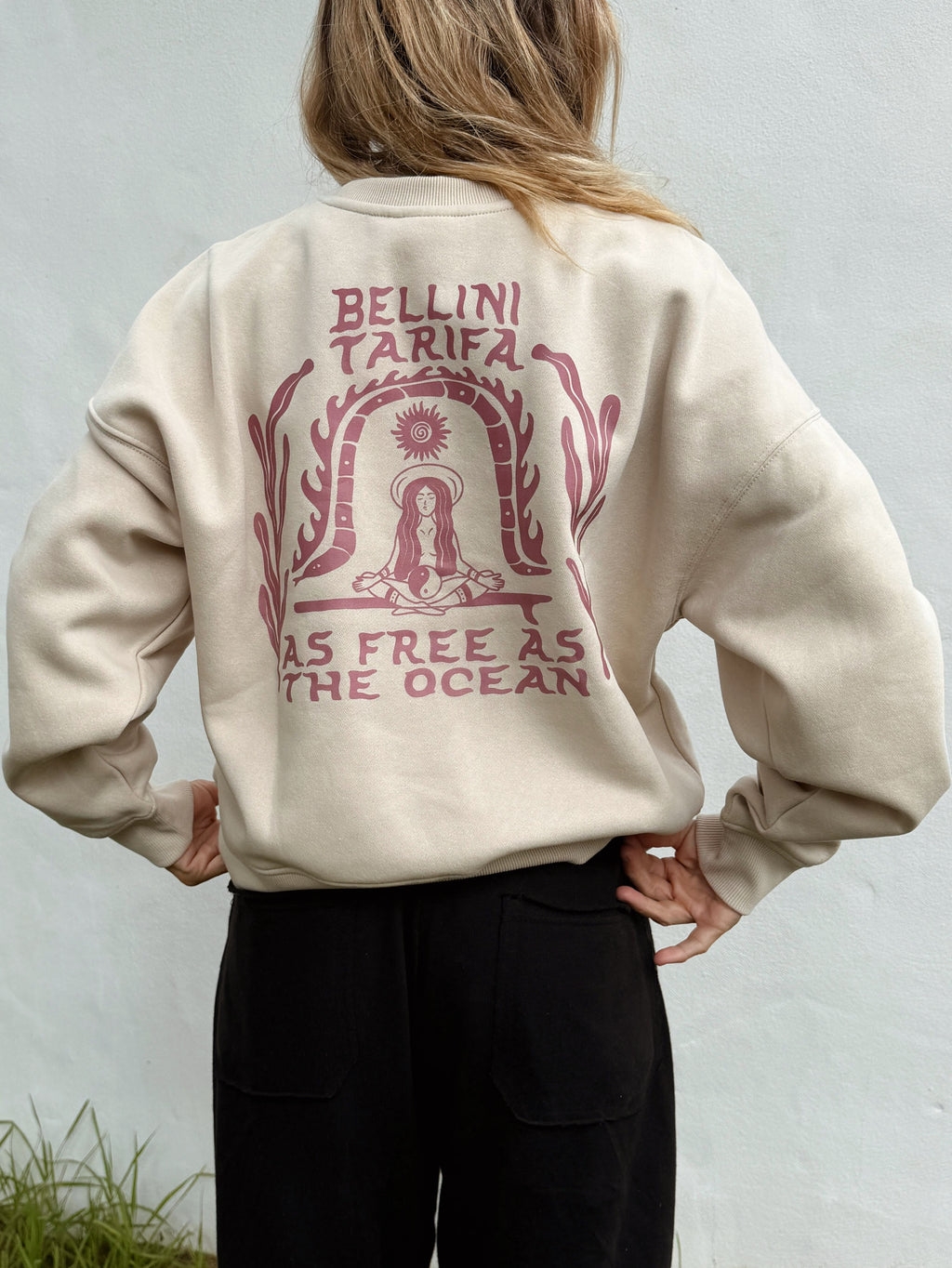 Sudadera Yoga  Beige