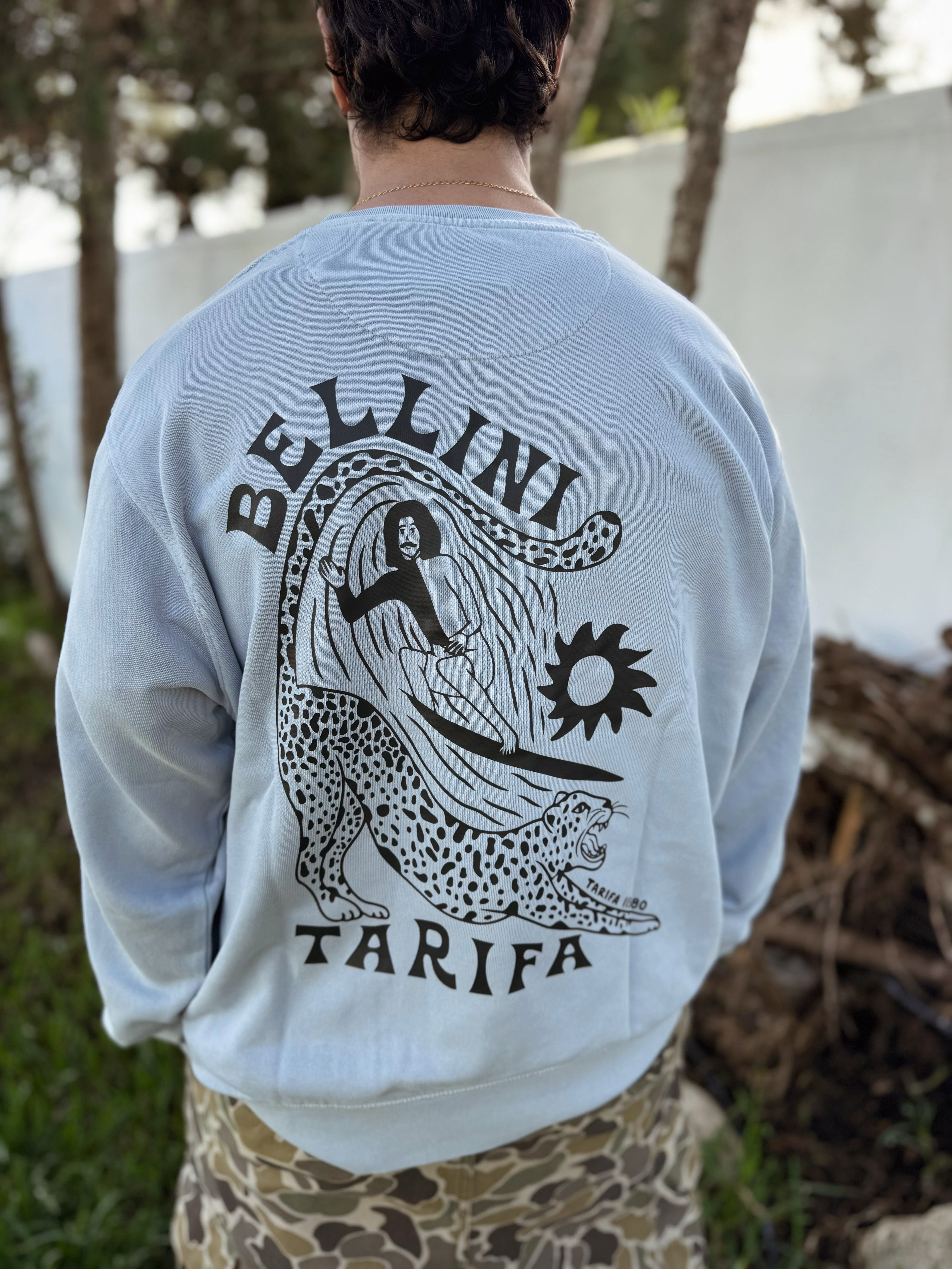 Sudadera Tigre Celeste