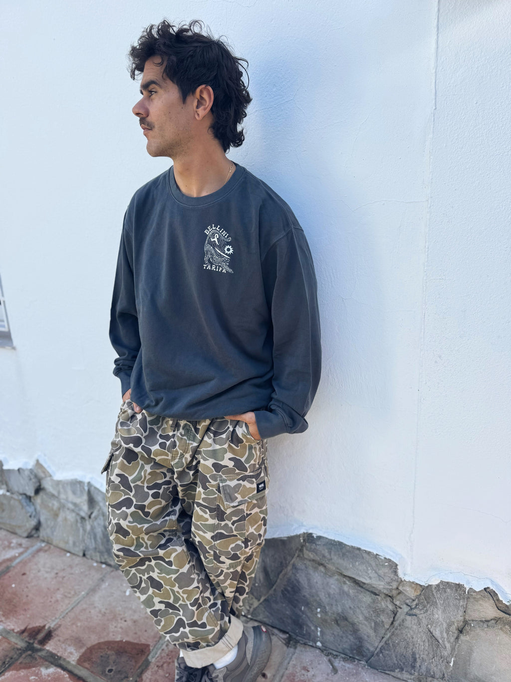 Sudadera Tigre Azul marino