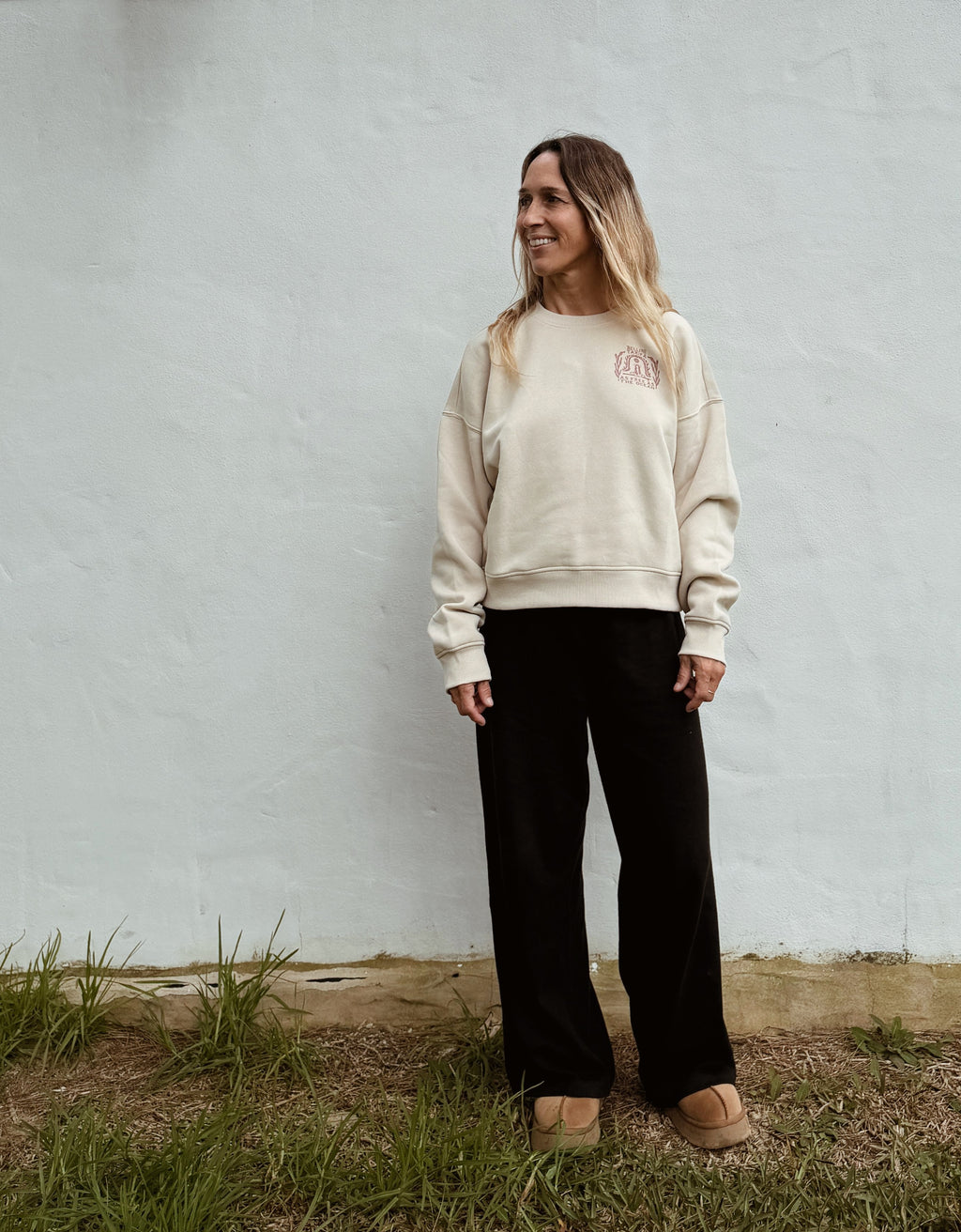 Sudadera Yoga  Beige