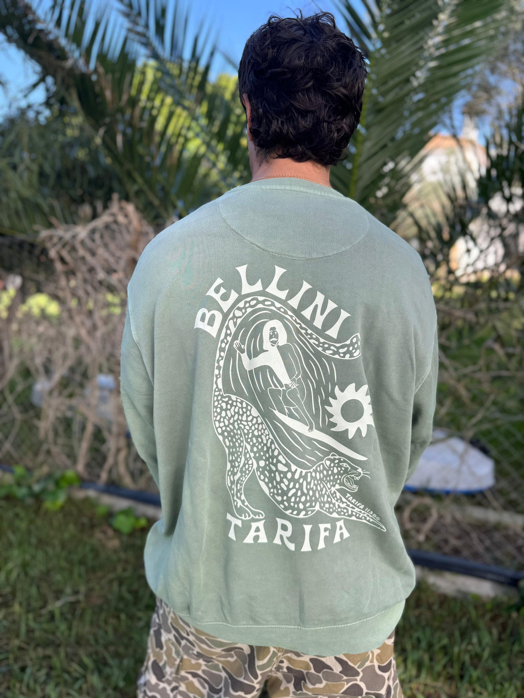 Sudadera Tigre Mint.