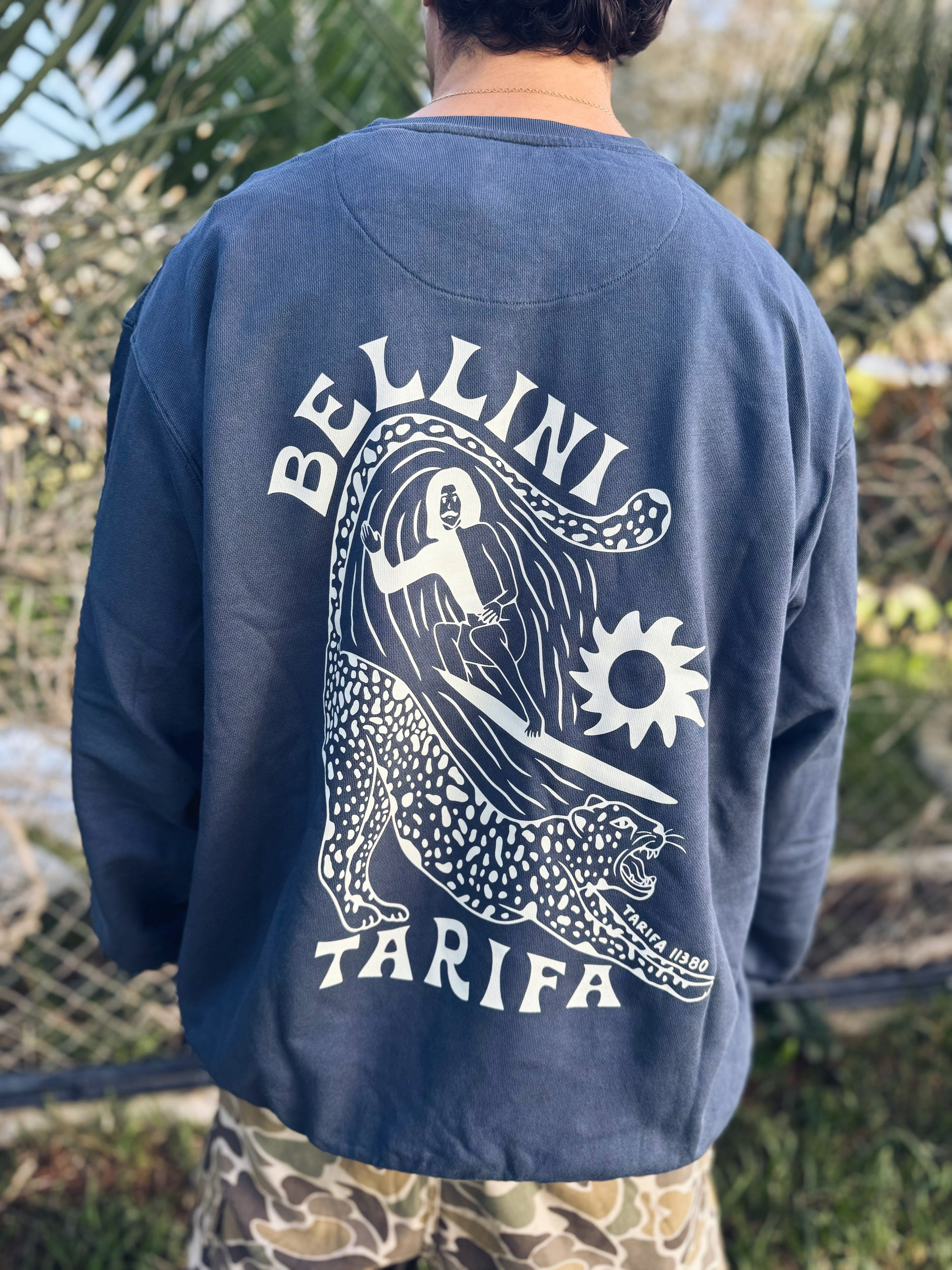 Sudadera Tigre Azul marino