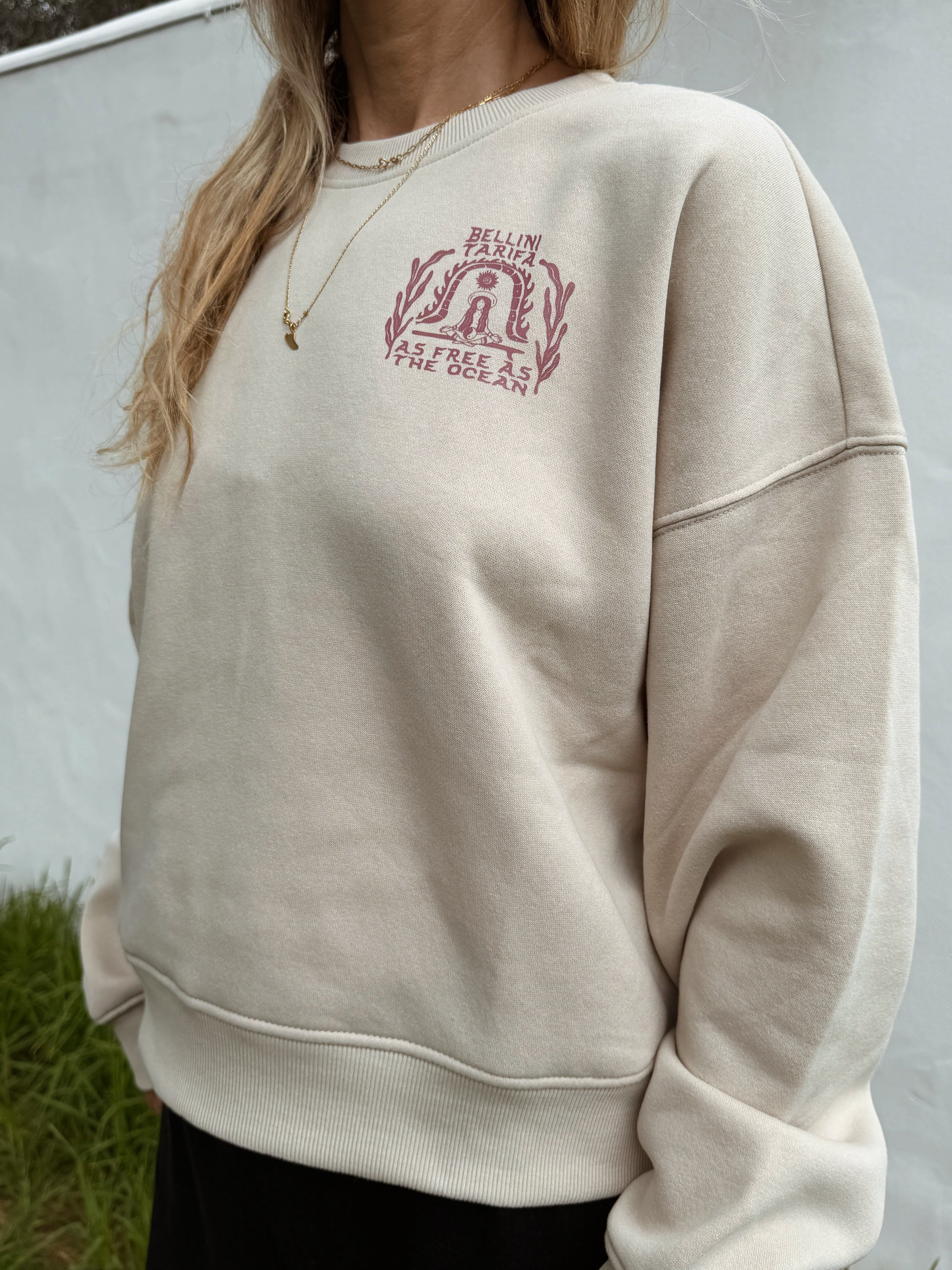 Sudadera Yoga  Beige