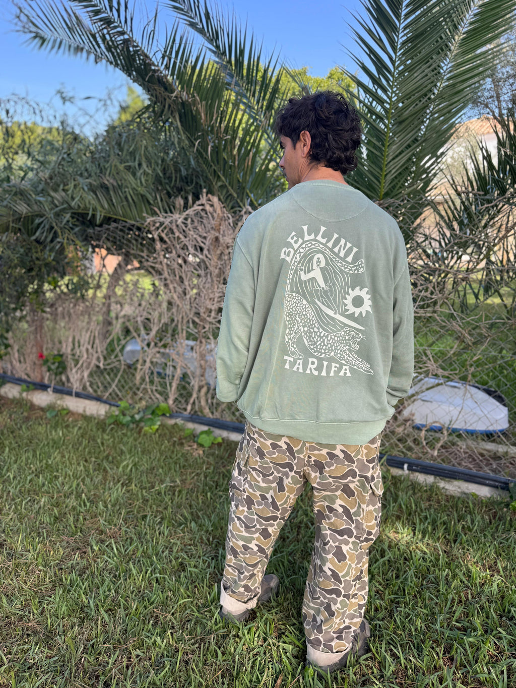 Sudadera Tigre Mint.